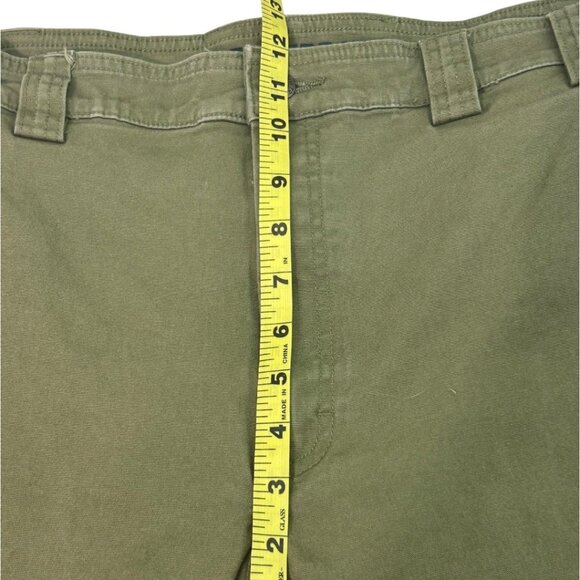 Duluth Trading Co Flex Fire Hose Green Work Pants Men's Size 44 x‎ 30 - Picture 9 of 11
